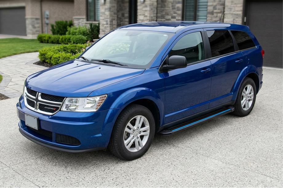 Dodge Journey 2008–2020 Boční nášlapy Maya Blue (2 ks, hliník) Image