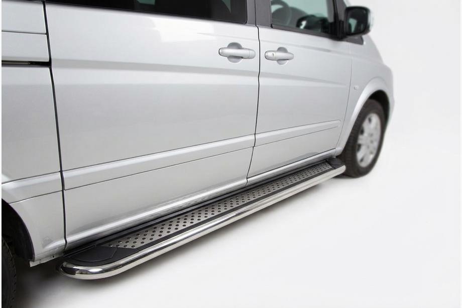 Mercedes Viano 2004–2014 Boční nášlapy Maydos V2 (2 ks, hliník) Image