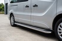 Renault Trafic 2001–2015 Boční nášlapy Maydos V2 (2 ks, hliník) fotografie 1