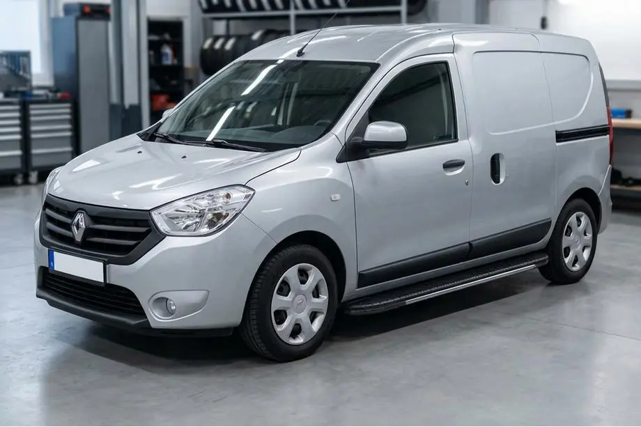 Dacia Dokker 2013–2022 Boční prahy Bosphorus Grey (2 ks, hliník) Image