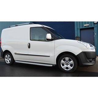 Chromové kryty klik dveří (4 ks, nerez) Fiat Fiorino/Qubo 2008–2024 fotografie 2