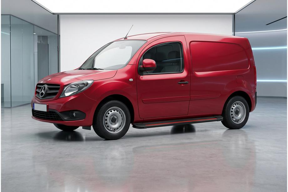 Mercedes Citan 2013–2021 Boční nášlapy Maya Red (2 ks, hliník) Image