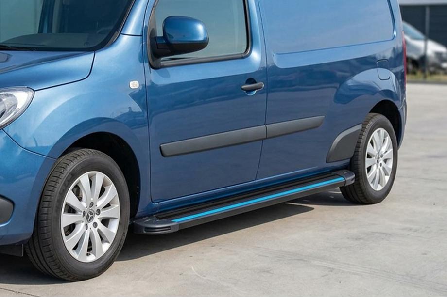 Mercedes Citan 2013–2021 Boční nášlapy Maya Blue (2 ks, hliník) Image