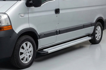 Nissan Interstar 2002–2010 Boční nášlapy Maya V2 (2 ks, hliník) fotografie 1