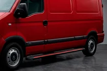 Nissan Interstar 2002–2010 Boční nášlapy Maya Red (2 ks, hliník) fotografie 1