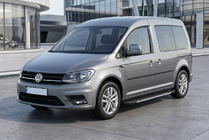 Volkswagen Caddy 2015–2020 Boční prahy Bosphorus Grey (2 ks, hliník) fotografie 1
