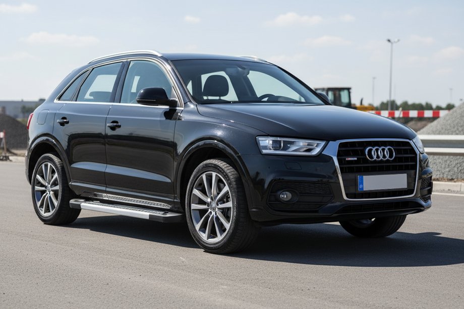 Audi Q3 2011–2019 Boční prahy New Vision Grey (2 ks., hliník) Image