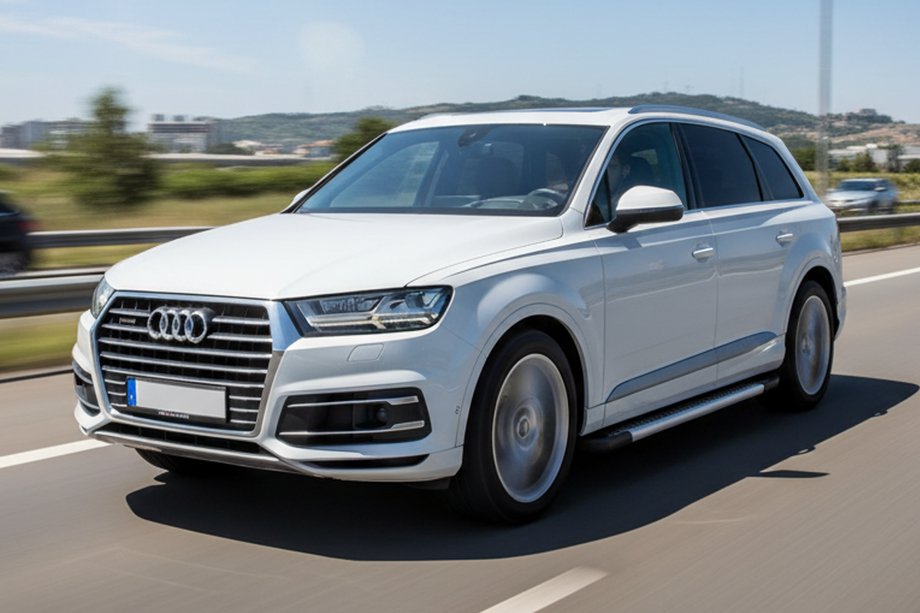 Audi Q7 2015–2026 Boční prahy New Vision Grey (2 ks., hliník) Image