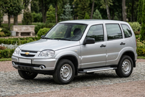 Chevrolet Niva 1998–2020 Boční prahy New Vision Grey (2 ks., hliník) fotografie 1