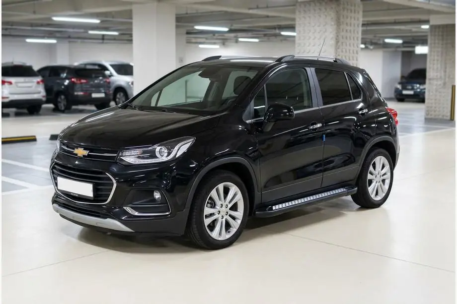 Chevrolet Trax 2012–2023 Boční nášlapy New Vision Black (2 ks, hliník) Image