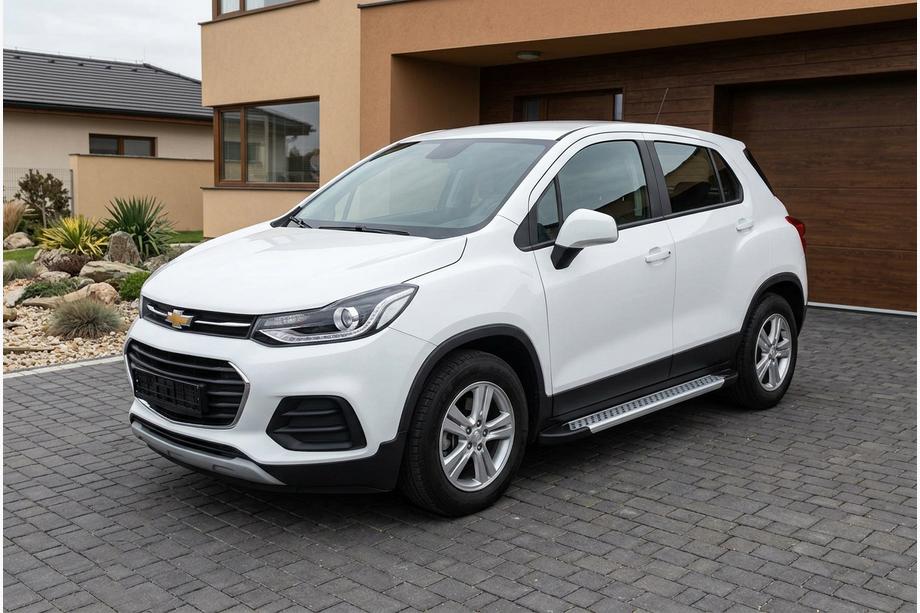 Chevrolet Trax 2012–2023 Boční prahy New Vision Grey (2 ks., hliník) Image