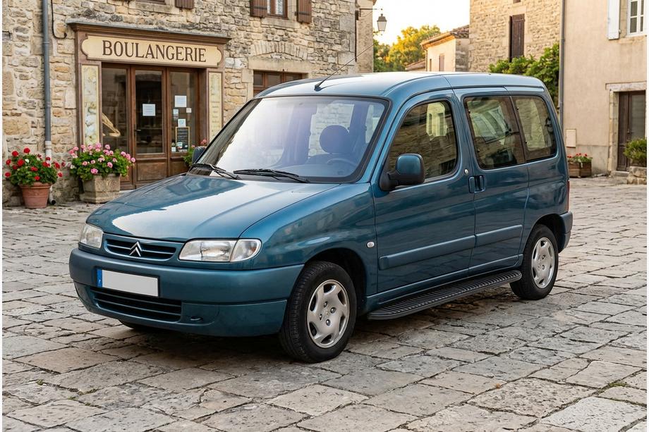 Citroen Berlingo 1996–2008 Boční nášlapy Tayga Black (2 ks, hliník) Image