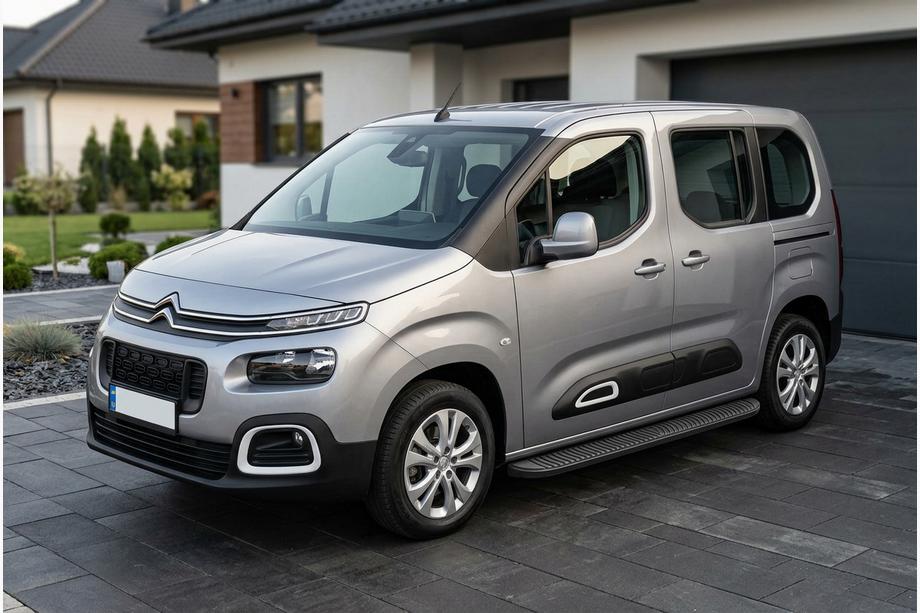 Citroen Berlingo/Multispace 2018– Boční nášlapy Tayga Black (2 ks, hliník) Image