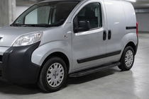 Citroen Nemo 2007–2017 Boční nášlapy Tayga Black (2 ks, hliník) fotografie 1