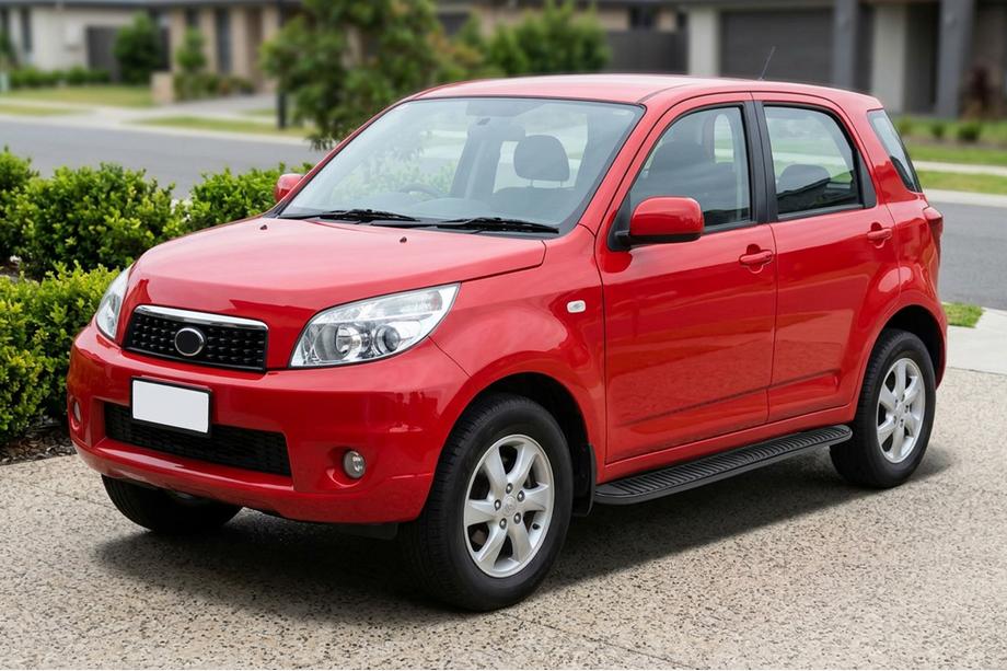 Daihatsu Terios 2006–2017 Boční nášlapy Tayga Black (2 ks, hliník) Image