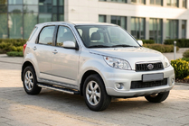 Daihatsu Terios 2006–2017 Boční nášlapy BlackLine (2 ks, hliník) fotografie 1