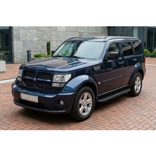 Boční nášlapy Tayga Black (2 ks, hliník) Dodge Nitro 2006–2011 fotografie 1