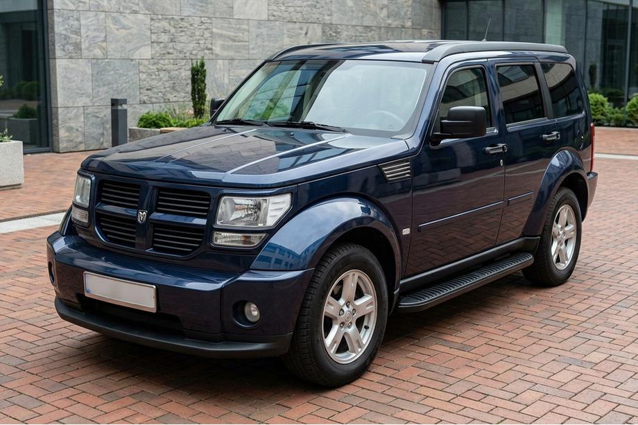 Dodge Nitro 2006–2011 Boční nášlapy Tayga Black (2 ks, hliník) Image