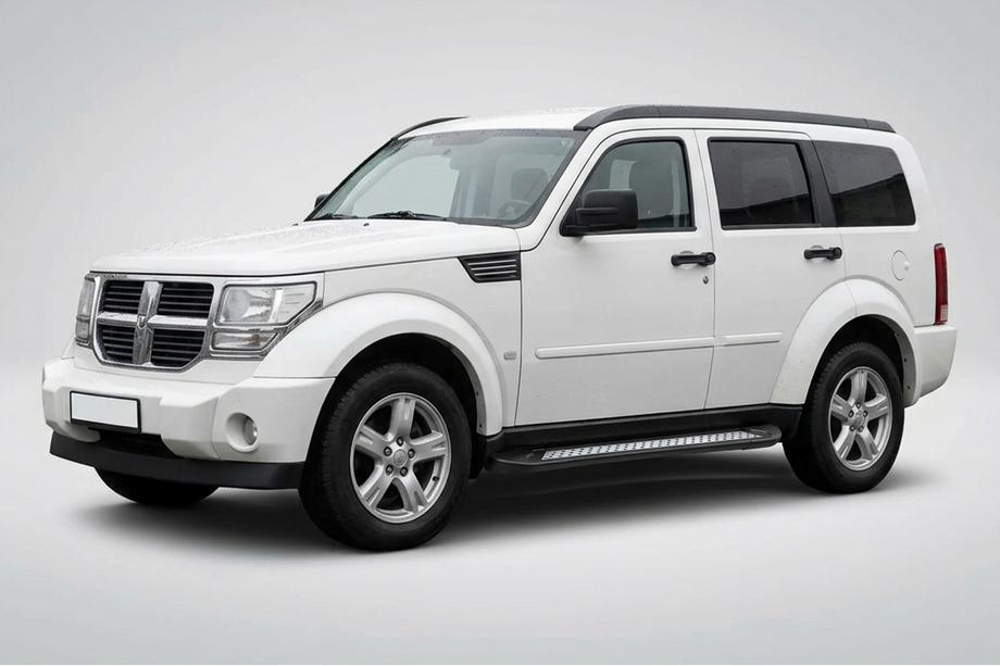 Dodge Nitro 2006–2011 Boční nášlapy New Vision Black (2 ks, hliník) Image