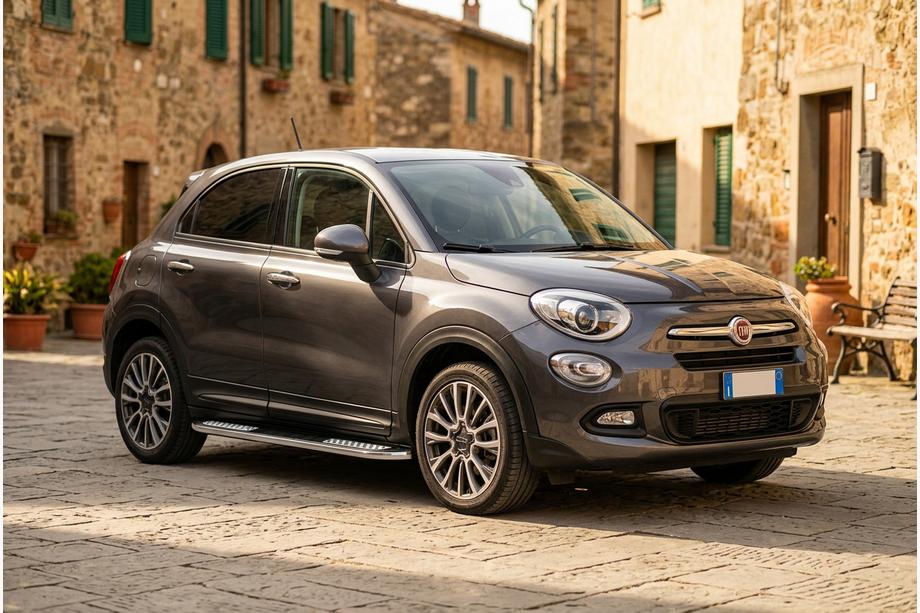 Fiat 500X 2014–2024 Boční nášlapy Tayga V2 (2 ks, hliník) Image