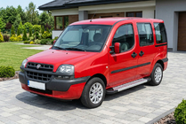 Fiat Doblo I 2001–2005 Boční prahy New Vision Grey (2 ks., hliník) fotografie 1