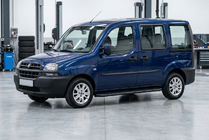 Fiat Doblo I 2001–2005 Boční nášlapy Tayga Black (2 ks, hliník) fotografie 1