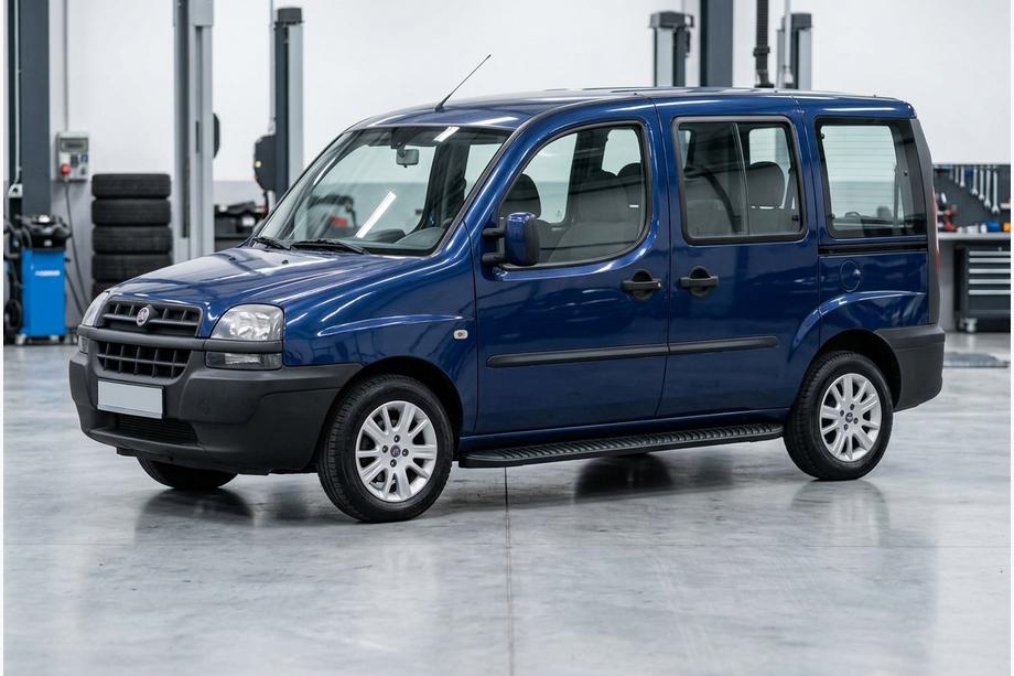 Fiat Doblo I 2001–2005 Boční nášlapy Tayga Black (2 ks, hliník) Image