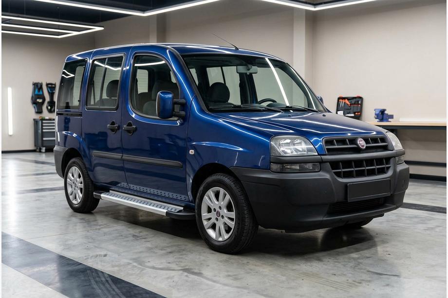 Fiat Doblo I 2005–2010 Boční prahy New Vision Grey (2 ks., hliník) Image