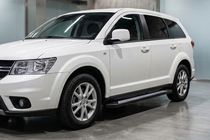 Fiat Freemont 2011–2016 Boční nášlapy New Vision Black (2 ks, hliník) fotografie 1