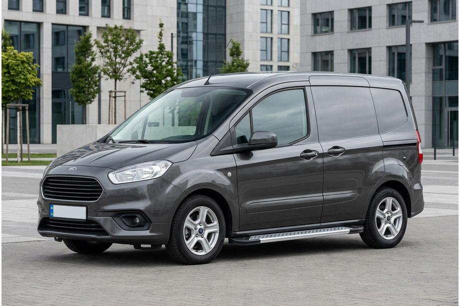 Ford Courier 2014–2023 Boční prahy New Vision Grey (2 ks., hliník) Image