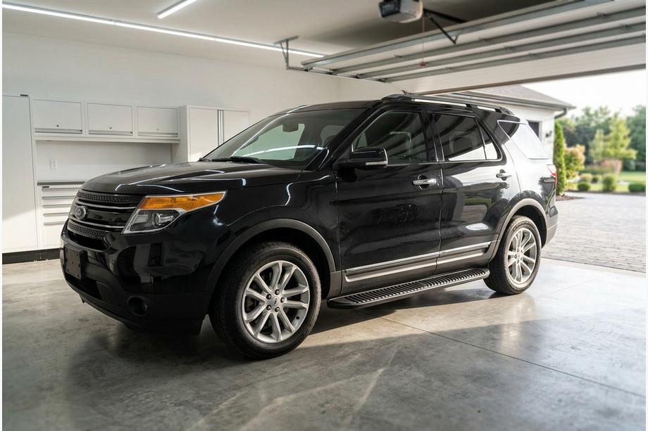 Ford Explorer 2011–2019 Boční nášlapy Tayga Black (2 ks, hliník) Image