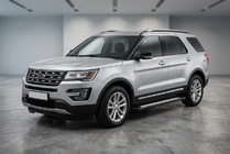 Ford Explorer 2011–2019 Boční nášlapy New Vision Black (2 ks, hliník) fotografie 1