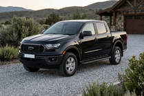 Ford Ranger 2011–2022 Boční nášlapy Tayga Black (2 ks, hliník) fotografie 1
