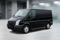 Ford Transit 2000–2014 Boční nášlapy Tayga Black (2 ks, hliník) fotografie 1