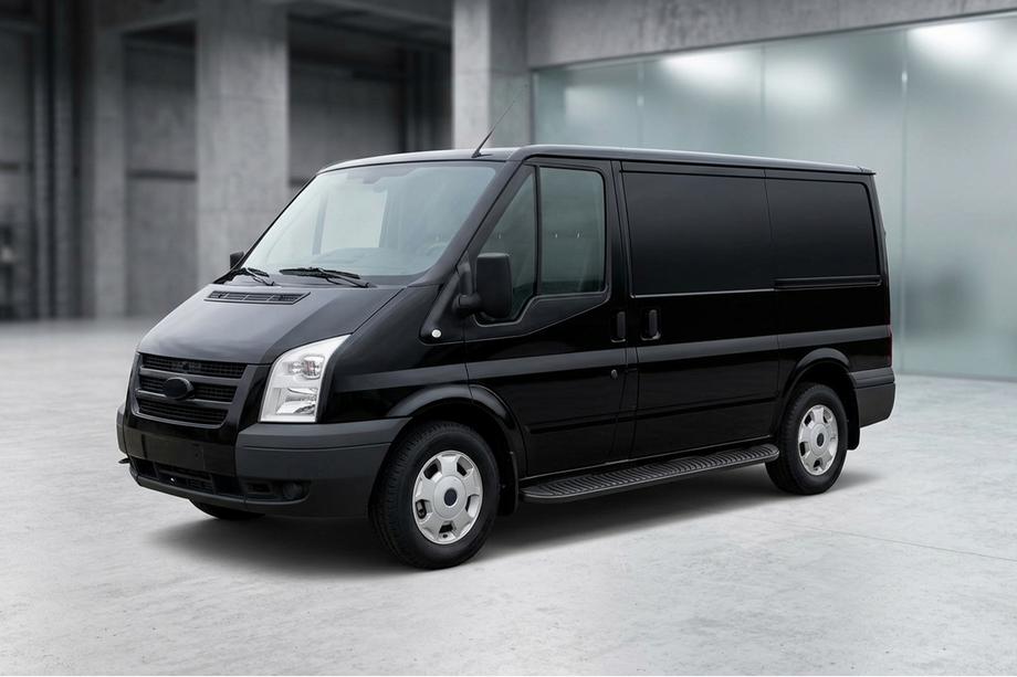 Ford Transit 2000–2014 Boční nášlapy Tayga Black (2 ks, hliník) Image