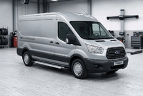 Ford Transit 2014– Boční prahy New Vision Grey (2 ks., hliník) L2 (dlouhá) / L3 (prodloužená) fotografie 1