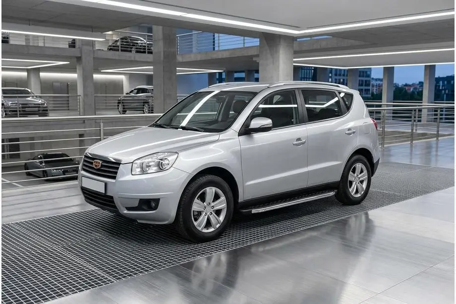 Geely Emgrand X7 2011– Boční nášlapy BlackLine (2 ks, hliník) Image