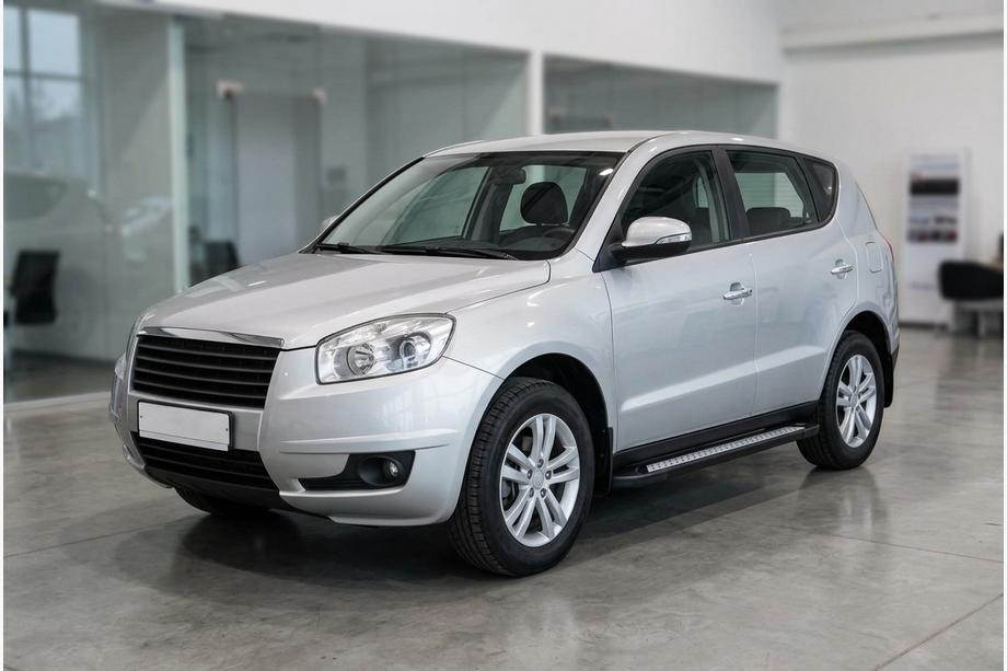 Geely Emgrand X7 2011– Boční nášlapy New Vision Black (2 ks, hliník) Image