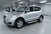 Geely Emgrand X7 2011– Boční prahy New Vision Grey (2 ks., hliník) fotografie 1