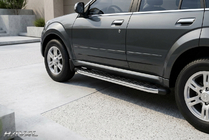 GreatWall Haval/Hover H3 2005–2013 Boční nášlapy BlackLine (2 ks, hliník) fotografie 1