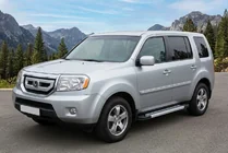 Honda Pilot 2008–2015 Boční prahy New Vision Grey (2 ks., hliník) fotografie 1