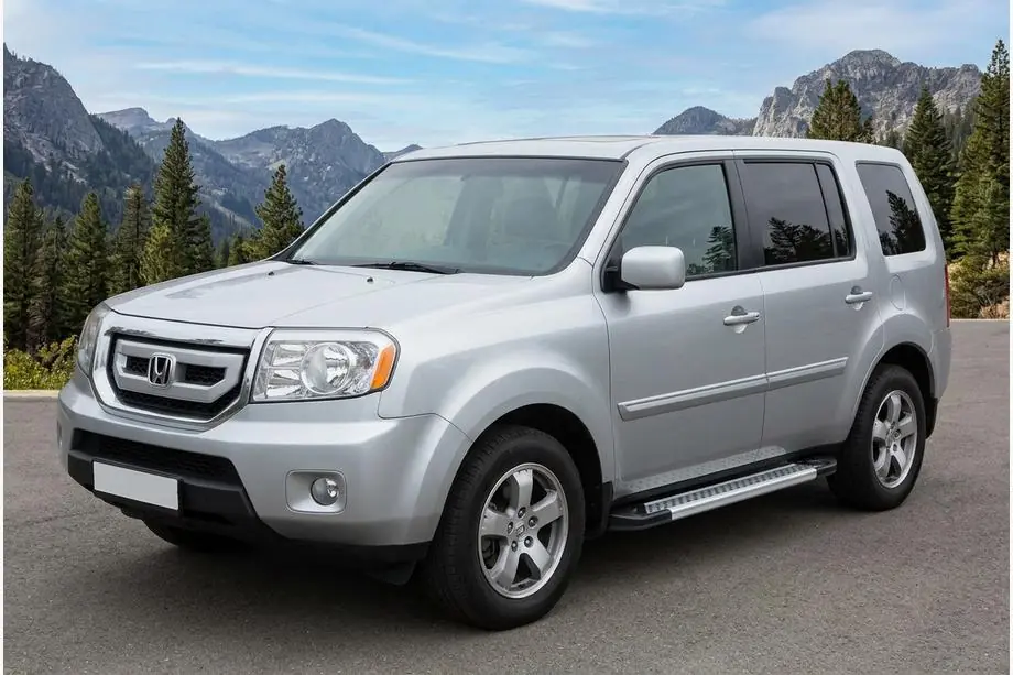 Honda Pilot 2008–2015 Boční prahy New Vision Grey (2 ks., hliník) Image