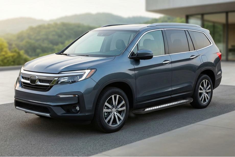 Honda Pilot 2015–2022 Boční nášlapy New Vision Black (2 ks, hliník) Image