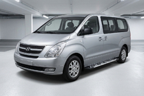 Hyundai H300, H1, Starex 2008–2020 Boční nášlapy Sunrise (2 ks, hliník) fotografie 1