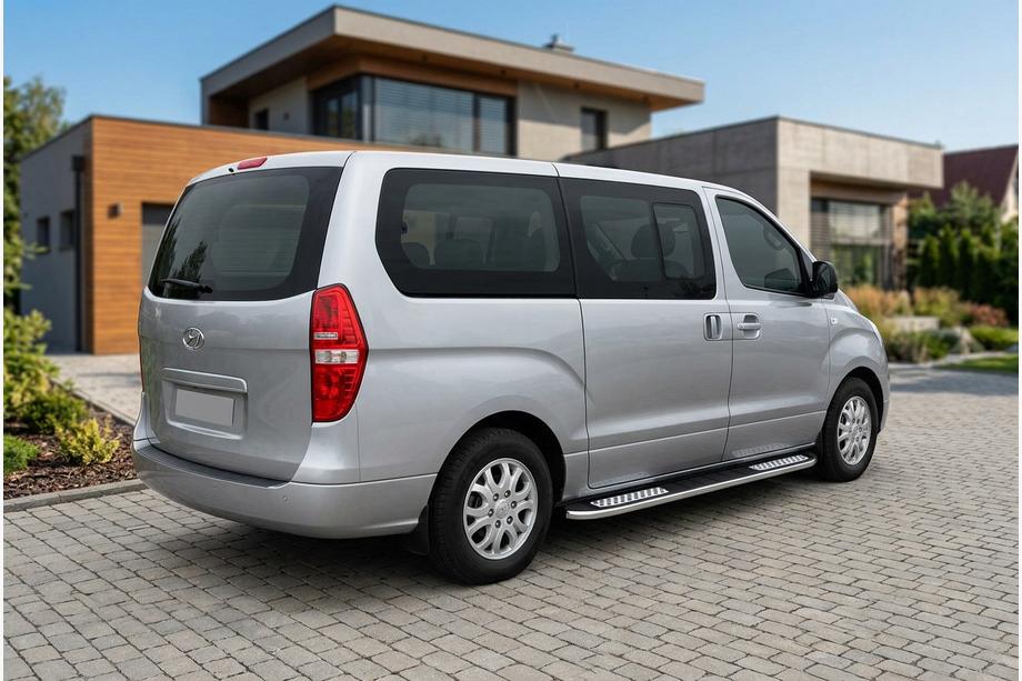 Hyundai H300, H1, Starex 2008–2020 Boční nášlapy Tayga V2 (2 ks, hliník) Image