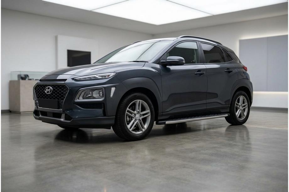 Hyundai Kona 2017–2023 Boční nášlapy BlackLine (2 ks, hliník) Fotografie 1