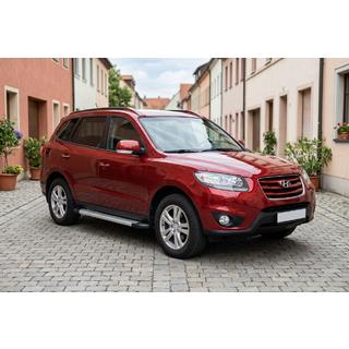 Boční prahy New Vision Grey (2 ks., hliník) Hyundai Santa Fe 2 2006–2012 fotografie 1