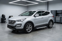 Hyundai Santa Fe 3 2012–2018 Boční prahy New Vision Grey (2 ks., hliník) fotografie 1