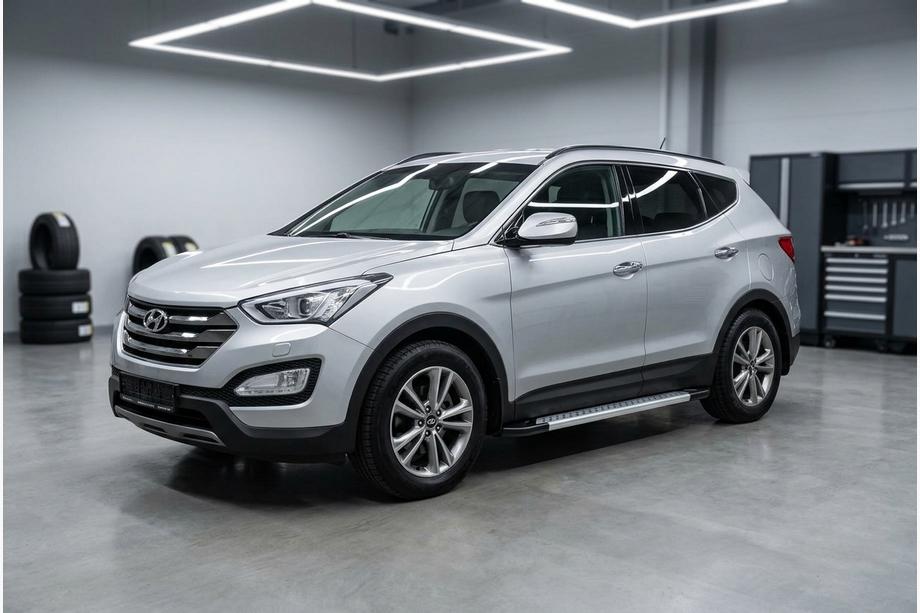 Hyundai Santa Fe 3 2012–2018 Boční prahy New Vision Grey (2 ks., hliník) Image