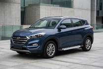 Hyundai Tucson TL 2016–2021 Boční prahy New Vision Grey (2 ks., hliník) fotografie 1